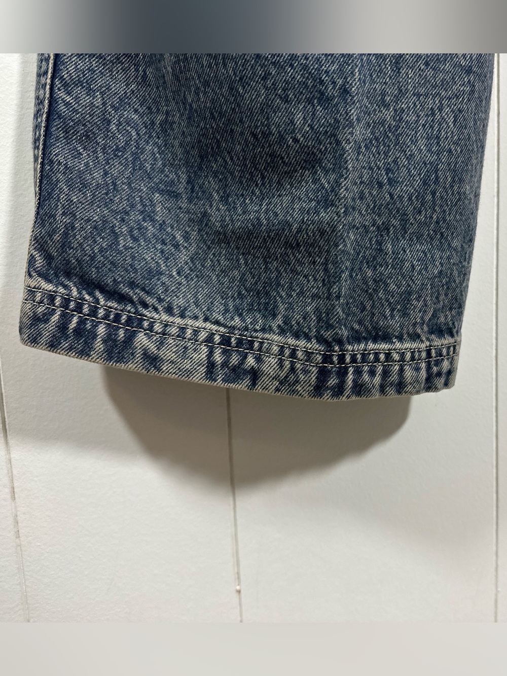Arizona Jean Sz 10 Skater Jeans Highest Rise Slouchy Hip Thigh Carpenter Denim - Picture 7 of 12